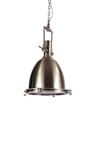 Светильник подвесной лофт INDUSTRIAL 092 Lucia Tucci бронзовый 1 лампа, основание бронзовое в стиле современный  фото 2